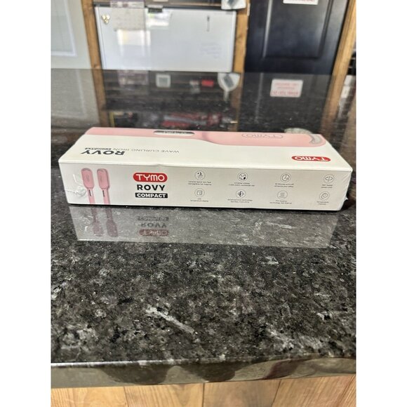 TYMO Pink Wave Curling Iron Compact - Picture 3 of 3